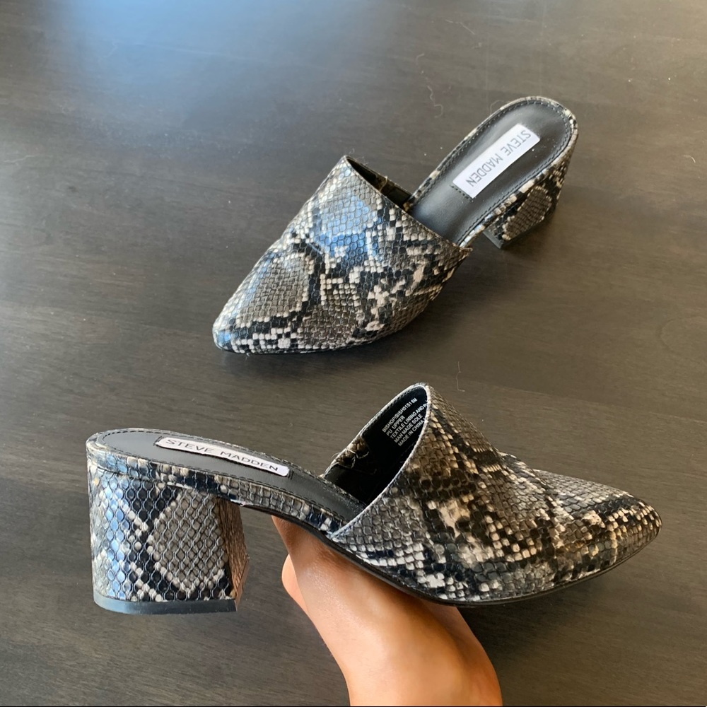 Steve Madden Block Heel Mule